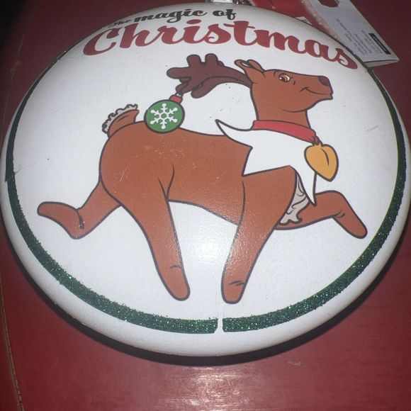 Elf on the Shelf Pets, The Magic Of Christmas Reindeer Disk Ornament, 4.5", New - Picture 4 of 4
